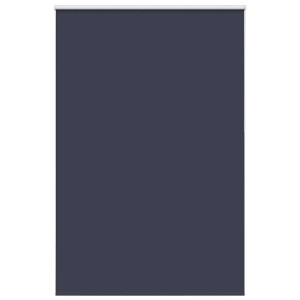 vidaXL Rolgordijn verduisterend 160x210 cm stofbreedte 156,6 cm blauw