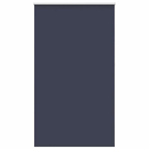vidaXL Rolgordijn verduisterend 130x230 cm stofbreedte 126,6 cm blauw