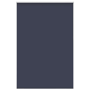 vidaXL Rolgordijn verduisterend 145x230 cm stofbreedte 141,6 cm blauw