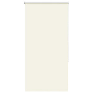 vidaXL Rolgordijn verduisterend gebroken wit 65x150 cm stofbreedte