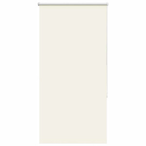 vidaXL Rolgordijn verduisterend gebroken wit 85x150 cm stofbreedte
