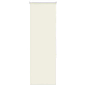 vidaXL Rolgordijn verduisterend 45x175 cm stofbreedte Gebroken wit