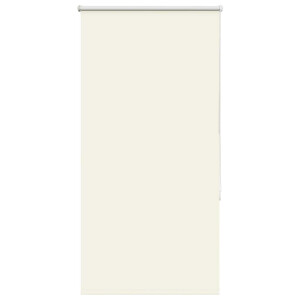vidaXL Rolgordijn verduisterend gebroken wit 65x175 cm stofbreedte