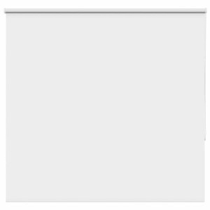 vidaXL Rolgordijn verduisterend 145x130 cm stofbreedte 141,6 cm wit