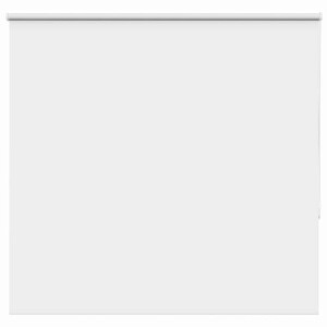 vidaXL Rolgordijn verduisterend 145x150 cm stofbreedte 141,6 cm wit