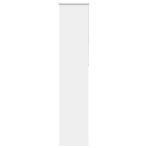 vidaXL Rolgordijn verduisterend 60x210cm stofbreedte 55,7 cm wit