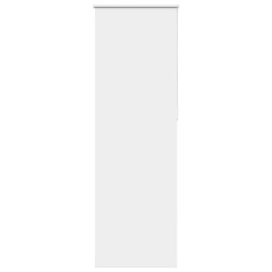 vidaXL Rolgordijn verduisterend 65x210cm stofbreedte 60,7 cm wit