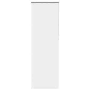 vidaXL Rolgordijn verduisterend 75x210cm stofbreedte 70,7 cm wit
