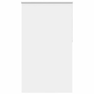 vidaXL Rolgordijn verduisterend 140x210 cm stofbreedte 136,6 cm wit
