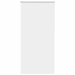 vidaXL Rolgordijn verduisterend 115x230 cm stofbreedte 110,7 cm wit