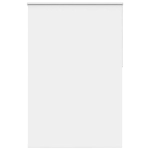 vidaXL Rolgordijn verduisterend 145x230 cm stofbreedte 141,6 cm wit