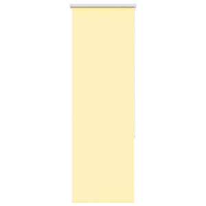 vidaXL Rolgordijn verduisterend 60x130 cm stofbreedte 55,7cm geel