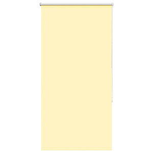 vidaXL Rolgordijn verduisterend 65x130 cm stofbreedte 60,7cm geel