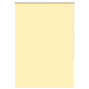 vidaXL Rolgordijn 95x130 cm stofbreedte 90,7 cm verduisterend geel