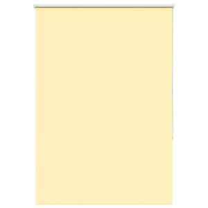 vidaXL Rolgordijn verduisterend 100x130cm stofbreedte 95,7cm geel