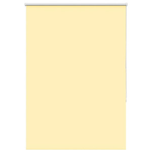 vidaXL Rolgordijn verduisterend 105x130 cm stofbreedte 100,7 cm geel