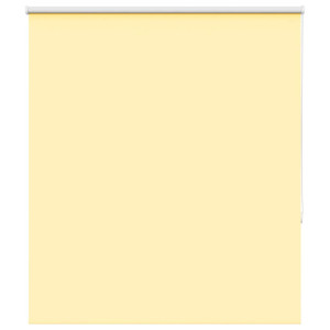vidaXL Rolgordijn verduisterend 135x130 cm stofbreedte 131,6 cm geel