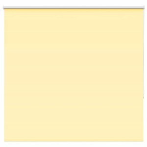 vidaXL Rolgordijn verduisterend 160x175 cm stofbreedte 156,6 cm geel