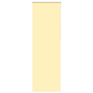 vidaXL Rolgordijn verduisterend 75x210 cm stofbreedte 70,7 cm geel