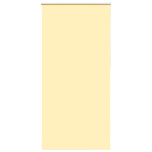 vidaXL Rolgordijn verduisterend 115x210 cm stofbreedte 110,7 cm geel