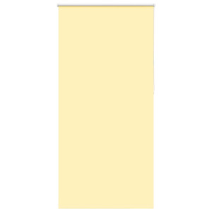 vidaXL Rolgordijn verduisterend 100x230cm stofbreedte 95,7cm geel