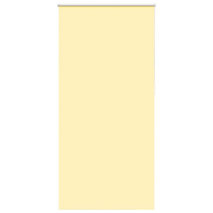 vidaXL Rolgordijn 115x230 cm verduisterend stofbreedte 110,7 cm geel