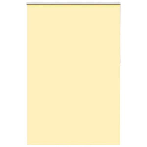 vidaXL Rolgordijn verduisterend 160x230 cm stofbreedte 156,6 cm geel