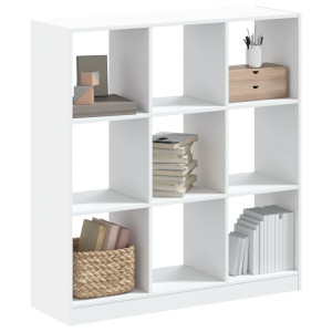 vidaXL Boekenkast 102x32x108 cm bewerkt hout wit