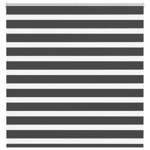 vidaXL Zebra rolgordijn 150x100 cm stofbreedte 145,9 cm zwart