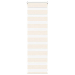 vidaXL Zebra rolgordijn 45x100 cm stofbreedte 40,9 cm marmerbeige