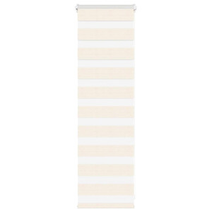 vidaXL Zebra rolgordijn 50x100 cm stofbreedte 45,9cm marmerbeige