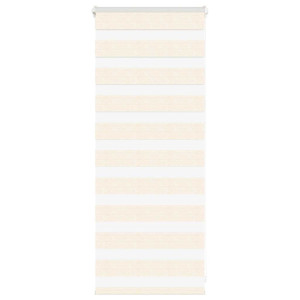 vidaXL Zebra rolgordijn 55x100 cm stofbreedte 50,9 cm marmerbeige