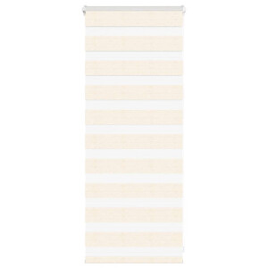 vidaXL Zebra rolgordijn 55x100 cm stofbreedte 50,9 cm marmerbeige