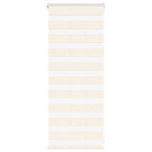 vidaXL Zebra rolgordijn 65x100 cm stofbreedte 60,9 cm marmerbeige