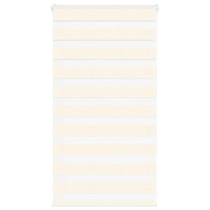 vidaXL Zebra rolgordijn 70x100 cm stofbreedte 65,9 cm marmerbeige