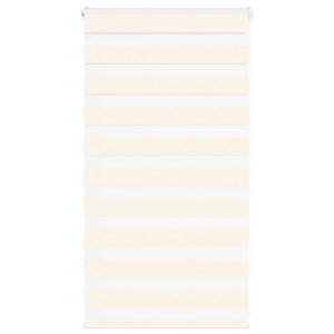 vidaXL Zebra rolgordijn 80x100 cm stofbreedte 75,9 cm marmerbeige