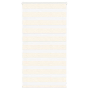 vidaXL Zebra rolgordijn 85x100 cm stofbreedte 80,9 cm marmerbeige