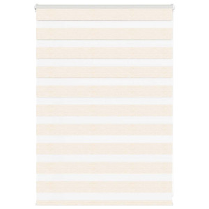 vidaXL Zebra rolgordijn 95x100 cm stofbreedte 90,9 cm marmerbeige