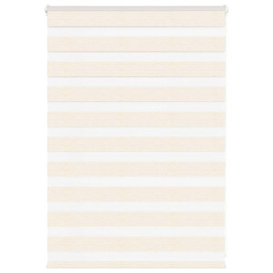 vidaXL Zebra rolgordijn 105x100 cm stofbreedte 100,9 cm marmerbeige