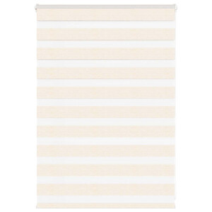 vidaXL Zebra rolgordijn 105x100 cm stofbreedte 100,9 cm marmerbeige
