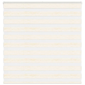 vidaXL Zebra rolgordijn 140x100 cm stofbreedte 135,9 cm marmerbeige