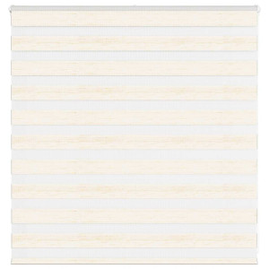 vidaXL Zebra rolgordijn 150x100 cm stofbreedte 145,9 cm marmerbeige