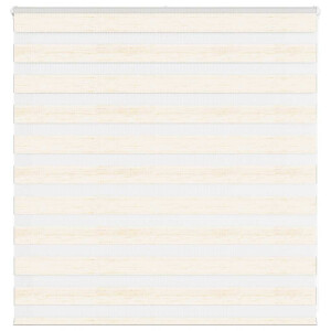 vidaXL Zebra rolgordijn 150x100 cm stofbreedte 145,9 cm marmerbeige