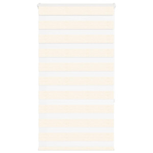 vidaXL Zebra rolgordijn 70x150 cm stofbreedte 65,9 cm marmerbeige