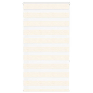 vidaXL Zebra rolgordijn 85x150 cm stofbreedte 80,9 cm marmerbeige