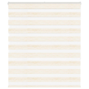 vidaXL Zebra rolgordijn 105x150 cm stofbreedte 100,9 cm marmerbeige