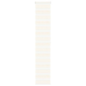 vidaXL Zebra rolgordijn 40x200 cm stofbreedte 35,9 cm marmerbeige