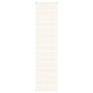 vidaXL Zebra rolgordijn 55x200 cm stofbreedte 50,9 cm marmerbeige