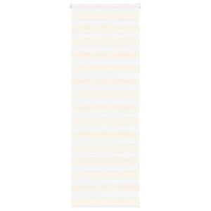 vidaXL Zebra rolgordijn 70x200 cm stofbreedte 65,9 cm marmerbeige