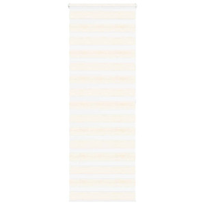 vidaXL Zebra rolgordijn 75x200 cm stofbreedte 70,9 cm marmerbeige